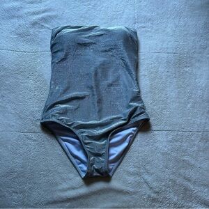 Sparkly Silver Ondademar one piece